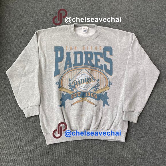Vintage San Diego Padres Baseball Sweatshirt Retro MLB San Diego Padres Shirt - Picture 1 of 2